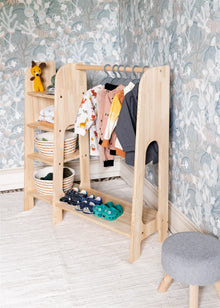 Montessori Kids Clothes Rack