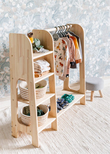 Montessori Kids Clothes Rack