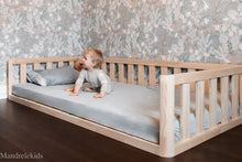 Toddler Floor Bed (without Front Railing)