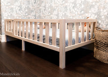 Toddler Bed on Legs (with Doors)