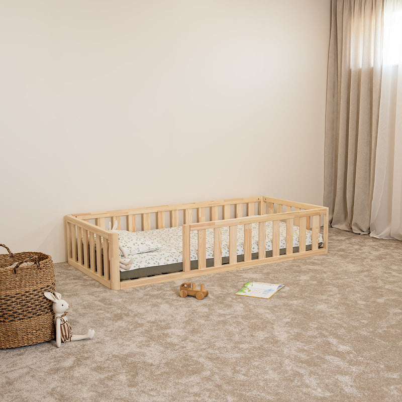 (F) Toddler Floor Bed (without Doors)