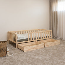 Toddler Bed on Legs (without Doors)