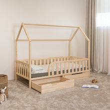 (G) Toddler House Bed on Legs