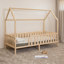 (A) Montessori House Floor Bed for Toddlers