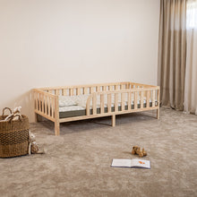 (B) Toddler Floor Bed (with Rounded Opening on One Side)