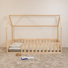 (A) Montessori House Floor Bed for Toddlers