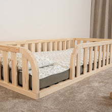 (C) Toddler Floor Bed (with Rounded Opening on Both Sides)