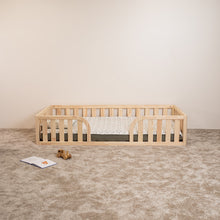 Toddler Floor Bed (with Rounded Opening in the Middle)
