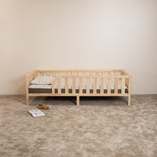 (B) Toddler Floor Bed (with Rounded Opening on One Side)