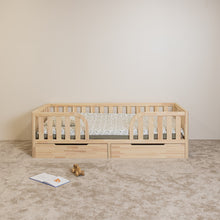 Toddler Floor Bed (with Rounded Opening in the Middle)