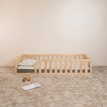 (B) Toddler Floor Bed (with Rounded Opening on One Side)
